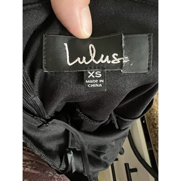 Lulu’s XS Romance Dance Floral Lace Embroidered Off Shoulder Midi Ruffle Dress - Picture 5 of 11